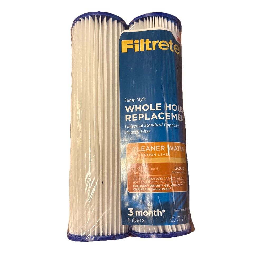 Filtrete Standard Capacity Whole House Replacement Water Filter 3WH-STDPL-F02